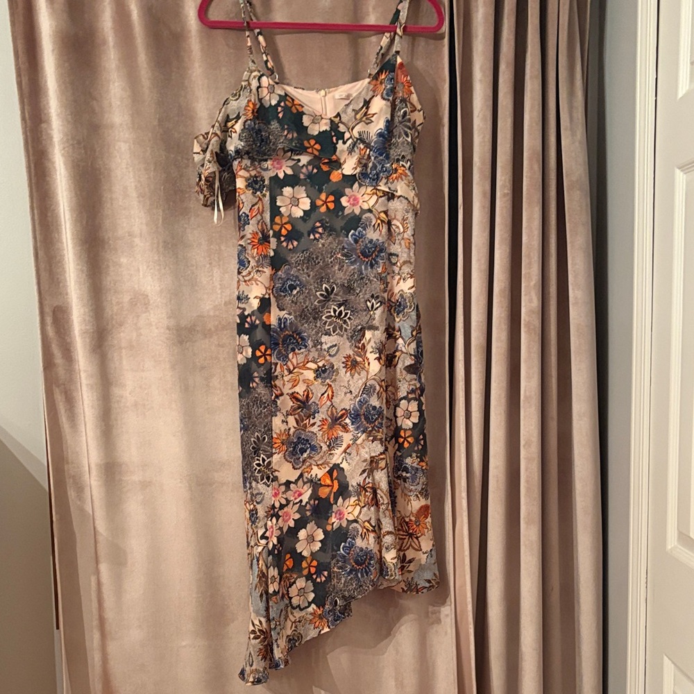 RACHEL Rachel Roy Multicolor Asymmetrical Dress
